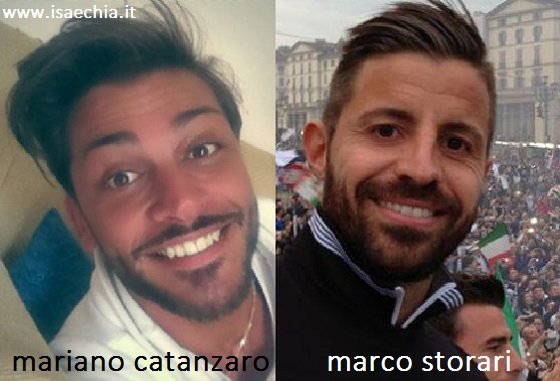 Somiglianza tra Mariano Catanzaro e Marco Storari