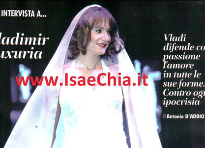 Vladimir Luxuria testimonial di abiti da sposa: “Tutti hanno il diritto di sposarsi!” preview