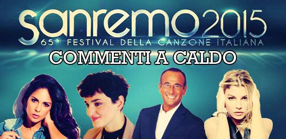 ‘Sanremo 2015’: commenti a caldo article-post