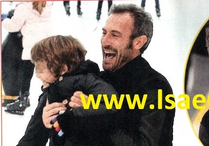 Giorgio Borghetti dà lezioni al figlio: “Gli insegno a stare in equilibrio sui pattini…E anche nella vita!”