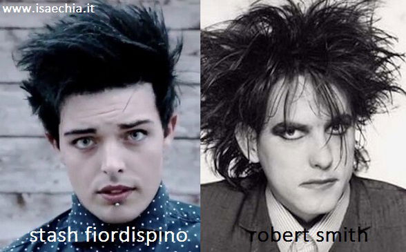 Somiglianza tra Stash Fiordispino e Robert Smith preview