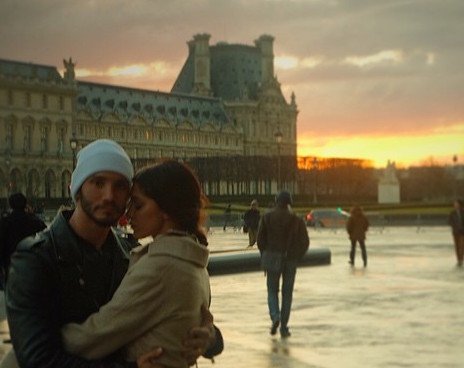 Belen Rodriguez e Stefano De Martino, innamorati a Parigi: le foto