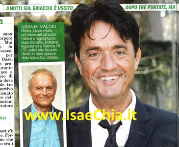 Giulio Base: “Non chiamatemi cervellone! Terence Hill? E’ magico…Un angelo!” preview