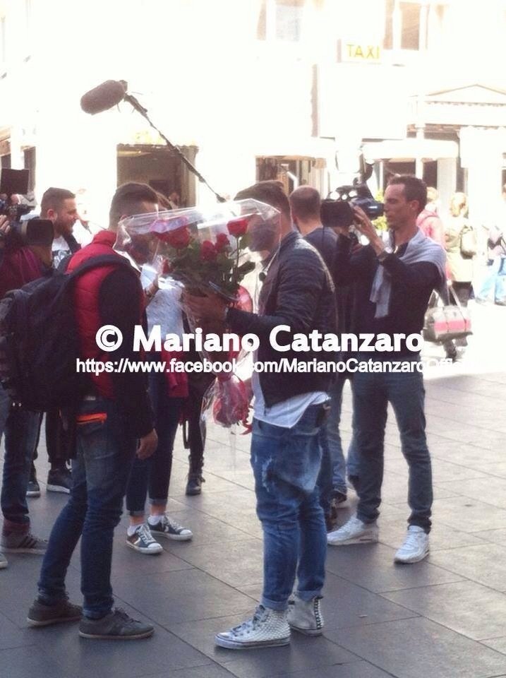 Mariano Catanzaro avvistato a Roma per Valentina Dallari: foto