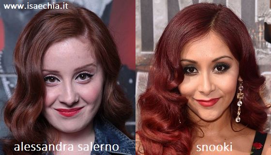 Somiglianza tra Alessandra Salerno e Snooki preview