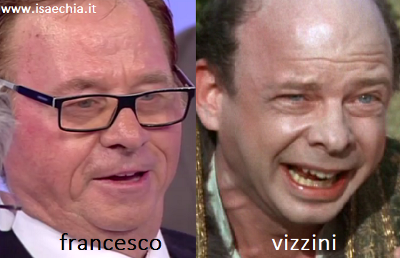 Somiglianza tra Francesco, cavaliere del Trono over di ‘Uomini e Donne’, e Vizzini de ‘La storia fantastica’ preview