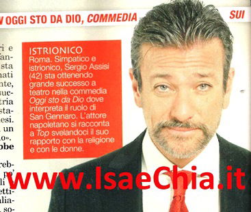 Sergio Assisi: “Io, san Gennaro, le donne e la beneficenza!” preview