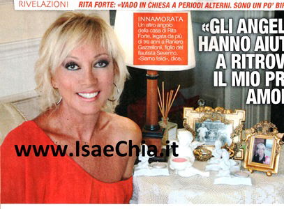 Rita Forte: “Colleziono angeli perché sono viva grazie al mio angelo custode!” article-post