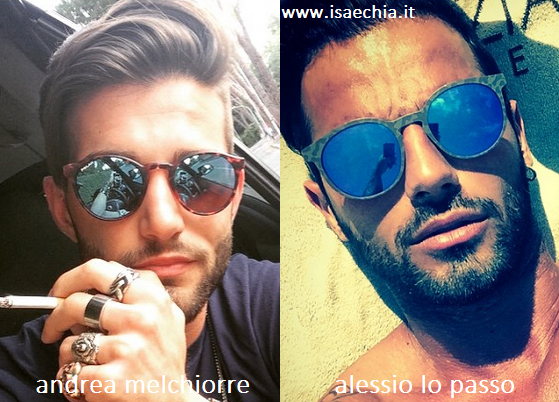 Somiglianza tra Andrea Melchiorre e Alessio Lo Passo preview