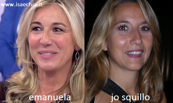 Somiglianza tra Emanuela, dama del Trono over di ‘Uomini e Donne’, e Jo Squillo article-post