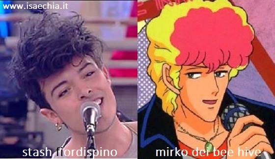 Somiglianza tra Stash Fiordispino e Mirko dei ‘Bee Hive’ preview