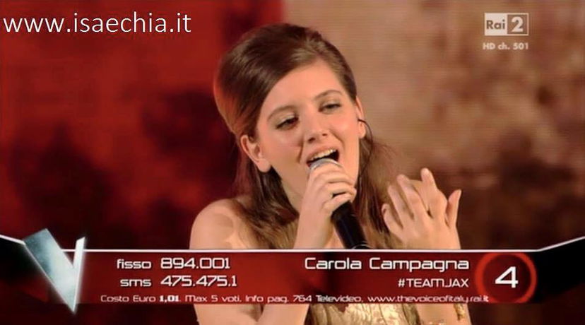 ‘The Voice of Italy 3′: l’opinione di Isa sull’undicesima puntata preview