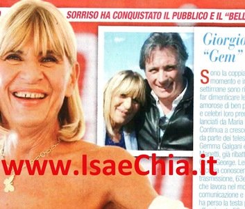 Giorgio Manetti: “Io e Gemma Galgani facciamo l’amore, lei è molto passionale”, ma il cuore di lei è in pena per il suo unico grande amore…