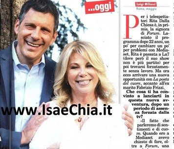 Intervista doppia a Fabrizio Frizzi e Rita Dalla Chiesa: “Se si è amato, qualcosa di buono resta: ci capiamo al volo!”