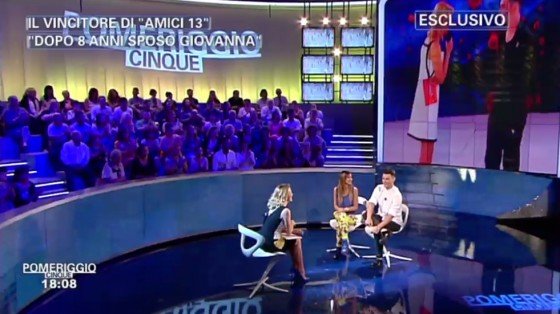 Barbara D'Urso, Giovanna D'Anna e Vincenzo Durevole