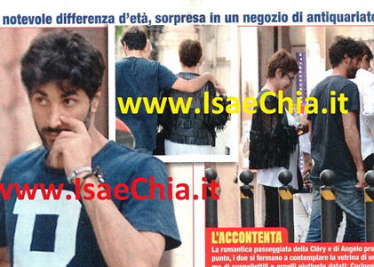 Il toy boy Angelo Costabile riconquista Corinne Cléry e la porta a fare spese: ama le antichità! preview