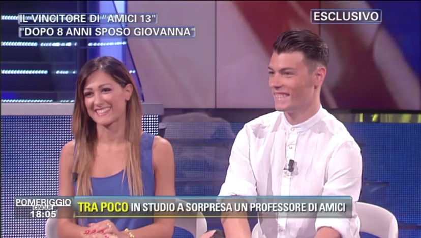 Vincenzo Durevole e Giovanna D’Anna a ‘Pomeriggio 5’: “Ci sposeremo presto!” preview