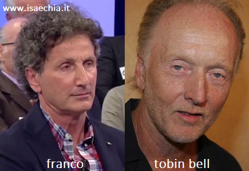 Somiglianza tra Franco, cavaliere del Trono over di ‘Uomini e Donne’, e Tobin Bell preview