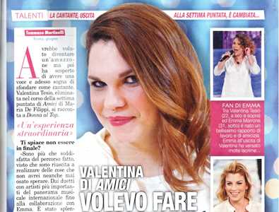 Valentina Tesio: “Volevo fare l’amazzone, ma poi ho scoperto il canto e…!” preview