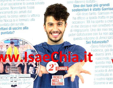 Michele Nocca: “Il rapporto con la mia fidanzata è cambiato” / Paola Marotta: “Ho trovato un amico che è un fratello” / Davide Mogavero: “Da Emma Marrone potrei imparare tanto!” article-post