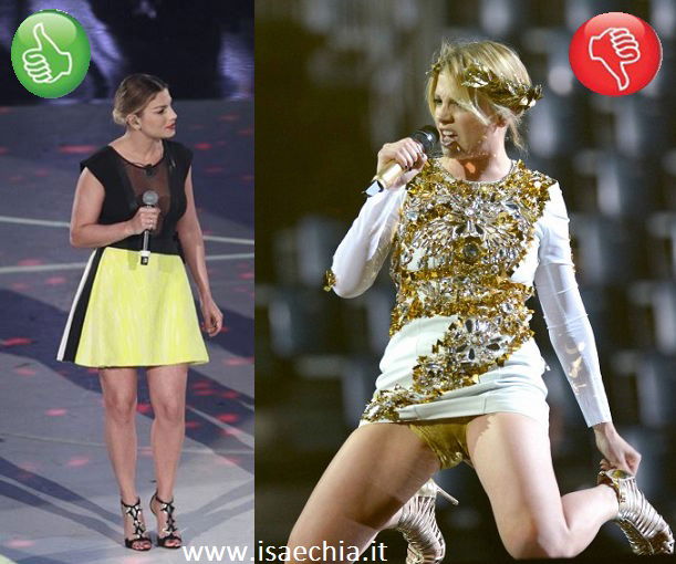 Up&Down, spazio alla moda: Emma Marrone preview