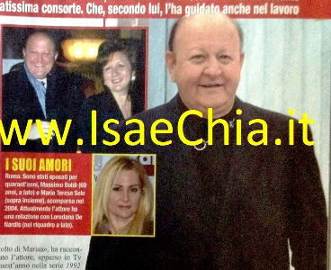 Nonostante la giovane compagna Loredana De Nardis, Massimo Boldi rivede il viso della moglie scomparsa! preview