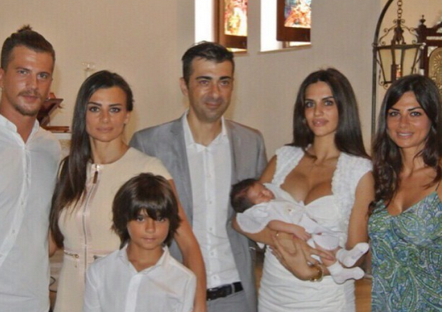 Diego Daddi, Elga Enardu, Tommaso, Gianfranco Enardu, Alessandro, Silvia Spanu e Serena Enardu
