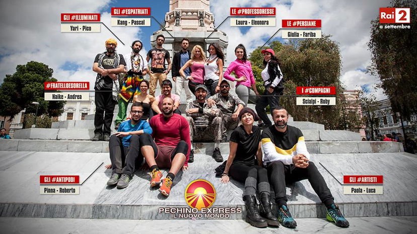 ‘Pechino Express’, svelato il cast completo e tutti gli accoppiamenti della quarta edizione preview