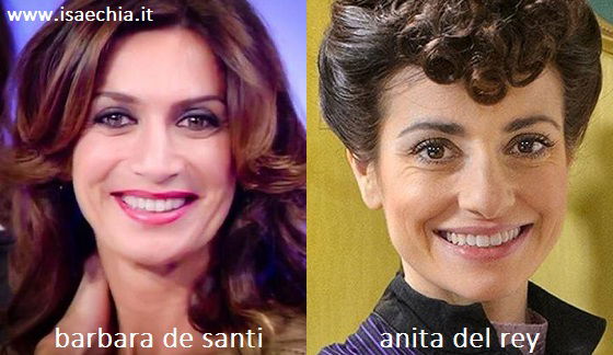 Somiglianza tra Barbara De Santi e Anita Del Rey article-post