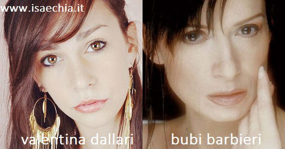 Somiglianza tra Valentina Dallari e Barbara Barbieri article-post