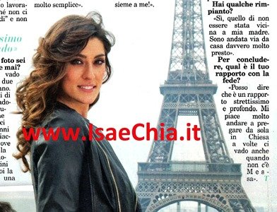 Elisa Isoardi: “A Parigi per dire basta ai pettegolezzi degli Italiani!”