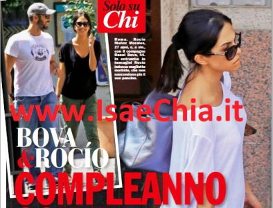 Raoul Bova e Rocio Munoz Morales: compleanno col pancino? preview