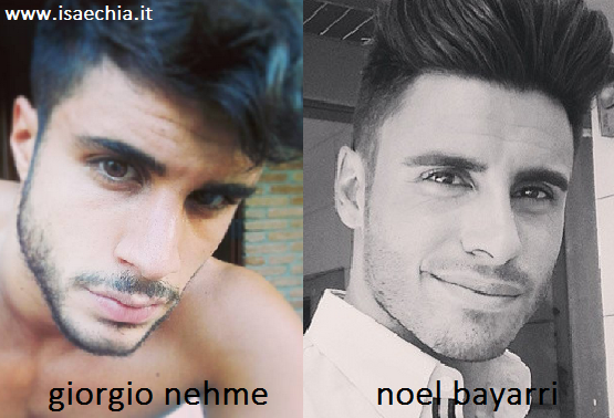 Somiglianza tra Giorgio Nehme e Noel Bayarri preview