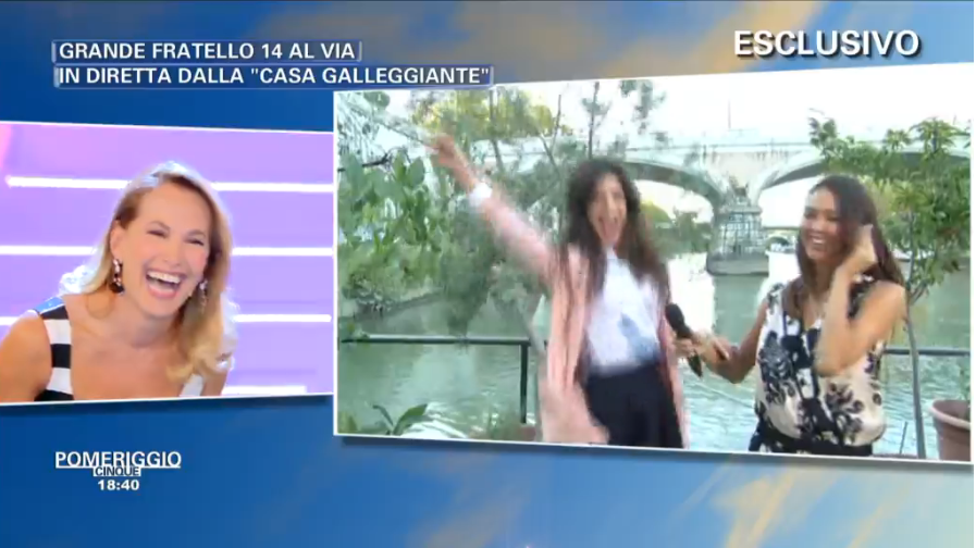 ‘Grande Fratello 14’, a ‘Pomeriggio 5’ l’ingresso dei primi concorrenti nella casa galleggiante (video) article-post