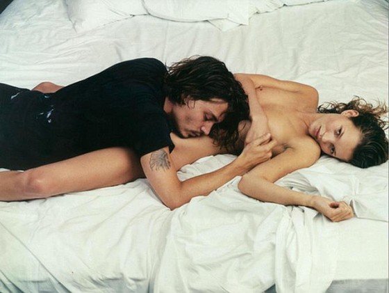  Johnny Depp e Kate Moss 
