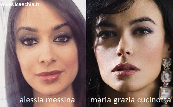 Somiglianza tra Alessia Messina e Maria Grazia Cucinotta preview