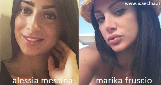 Somiglianza tra Alessia Messina e Marika Fruscio article-post