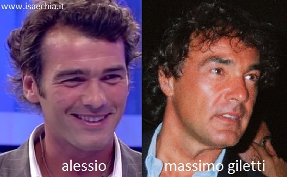 Somiglianza tra Alessio Consorte e Massimo Giletti