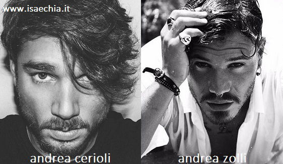 Somiglianza tra Andrea Cerioli e Andrea Zolli article-post