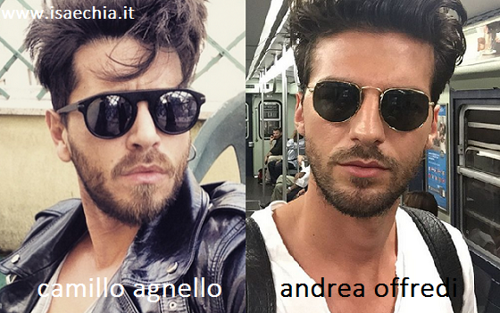 Somiglianza tra Camillo Agnello e Andrea Offredi preview