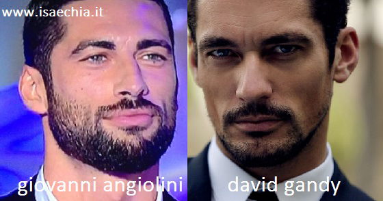 Somiglianza tra Giovanni Angiolini e David Gandy preview