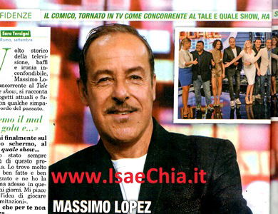 Massimo Lopez: “Potrei avere…una crisi d’identità!” preview