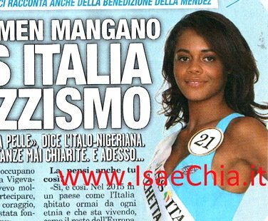 Osaremen Mangano racconta la sua storia di sofferenze: “Io, Miss Italia e il razzismo…Ma Denny Mendez mi ha aiutata!”