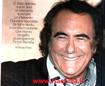Al Bano: “Sono felice per i miei figli ma in ansia per mia mamma!” preview