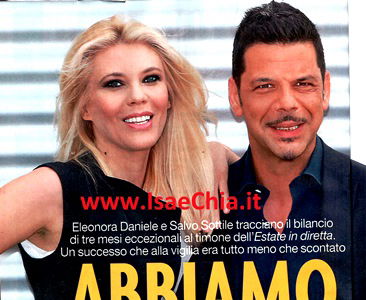 Eleonora Daniele e Salvo Sottile: “Abbiamo vinto la sfida!” article-post