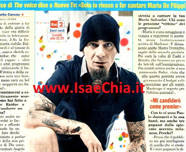 J-Ax: “Sono riuscito a far cantare Maria De Filippi. Adesso mi candiderò a Presidente del Consiglio!” preview