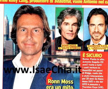 Antonio Zequila: “Vedrete, sarò il nuovo Ridge di Beautiful!” article-post