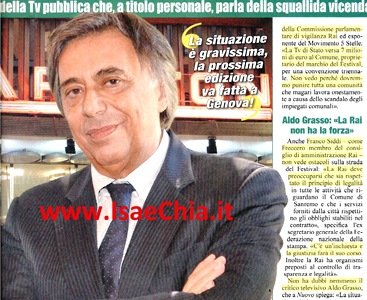 Scandalo al Comune di Sanremo, Carlo Freccero commenta: “La Rai prenda le distanze e sposti il Festival in un’altra città”