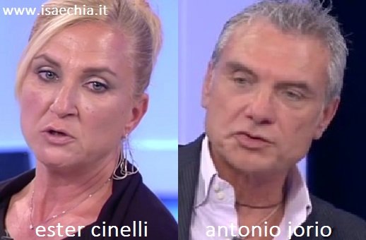 Somiglianza tra Ester Cinelli e Antonio Jorio