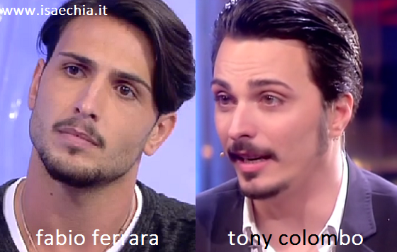 Somiglianza tra Fabio Ferrara e Tony Colombo preview